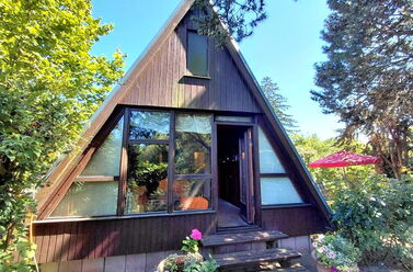 Finnhütte im Norden von Berlin-Pankow